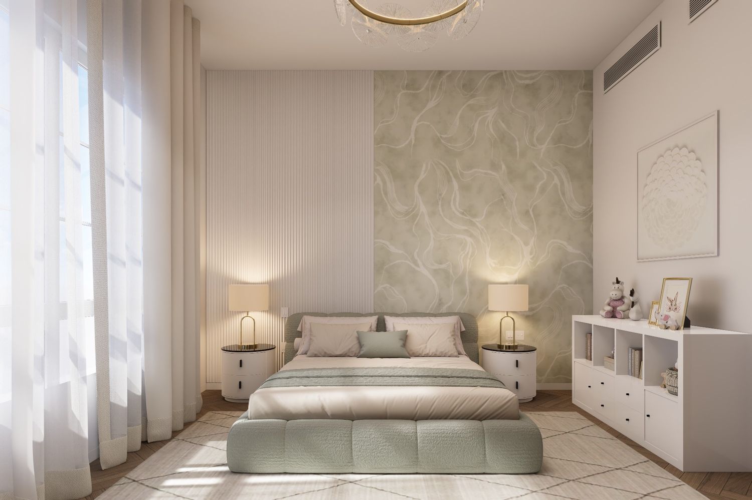 Penthouse media wall Dubai