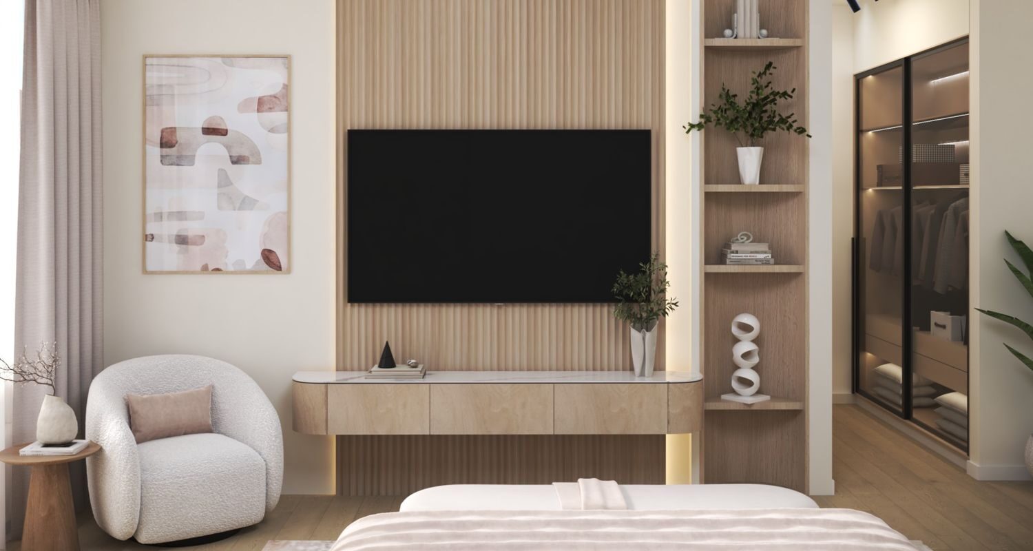 Designed bedroom Dubai