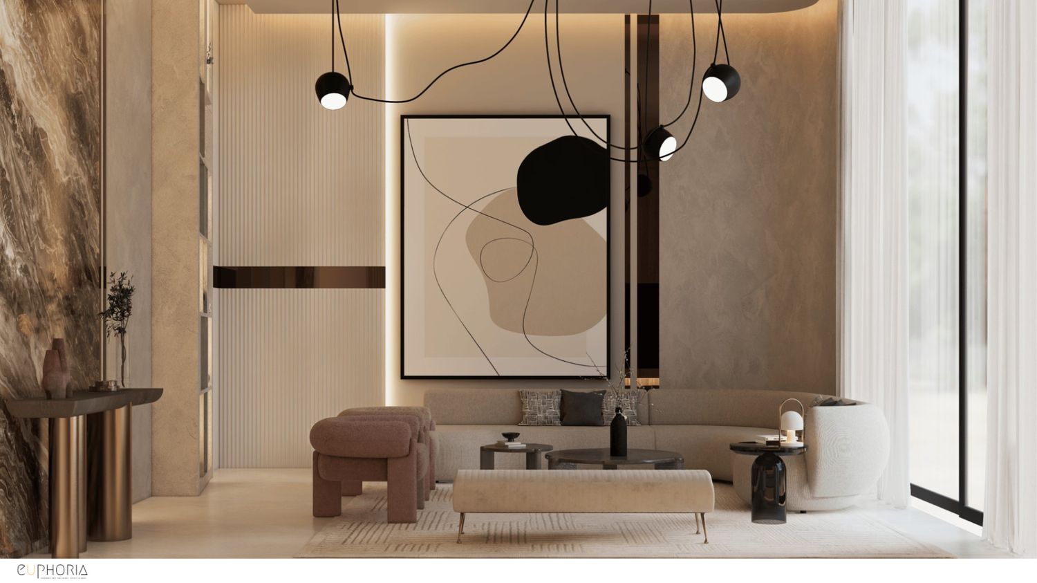 Interior Design Company in Abu Dhabi - Euphoriainteriors