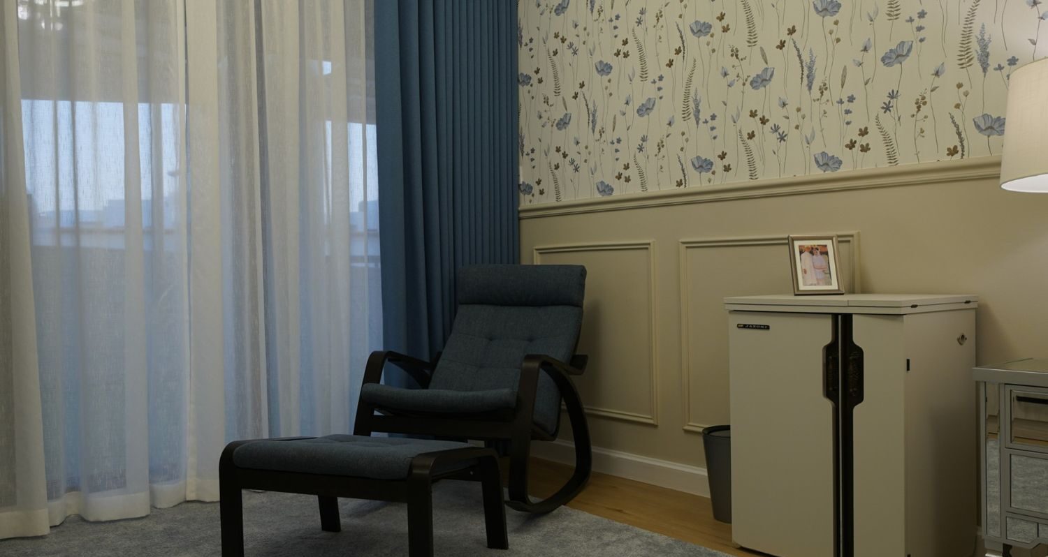 Designed bedroom Dubai