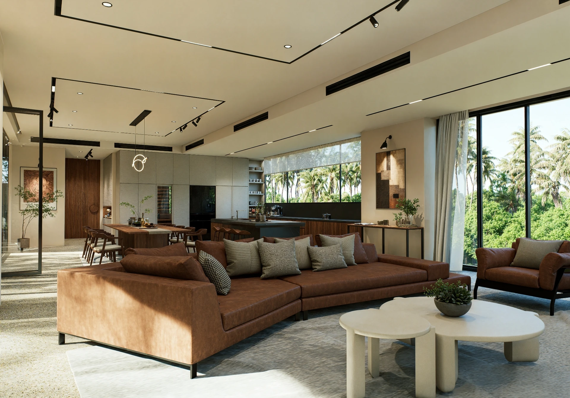 Penthouse bedroom Dubai