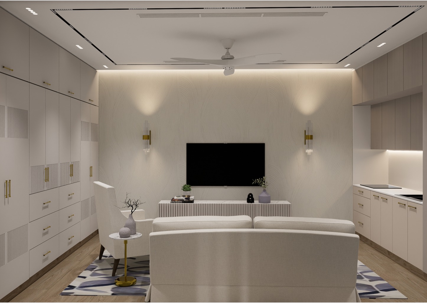 Bedroom detail