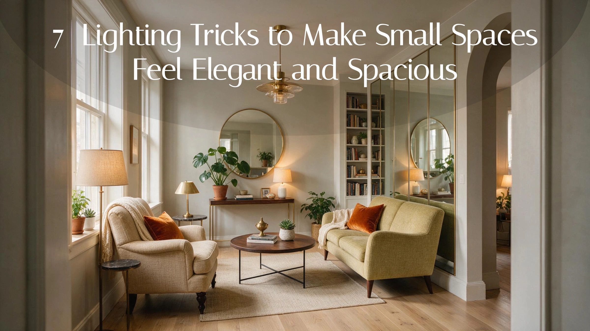 7 Lighting Tricks to Make Small Spaces Feel Elegant and Spacious