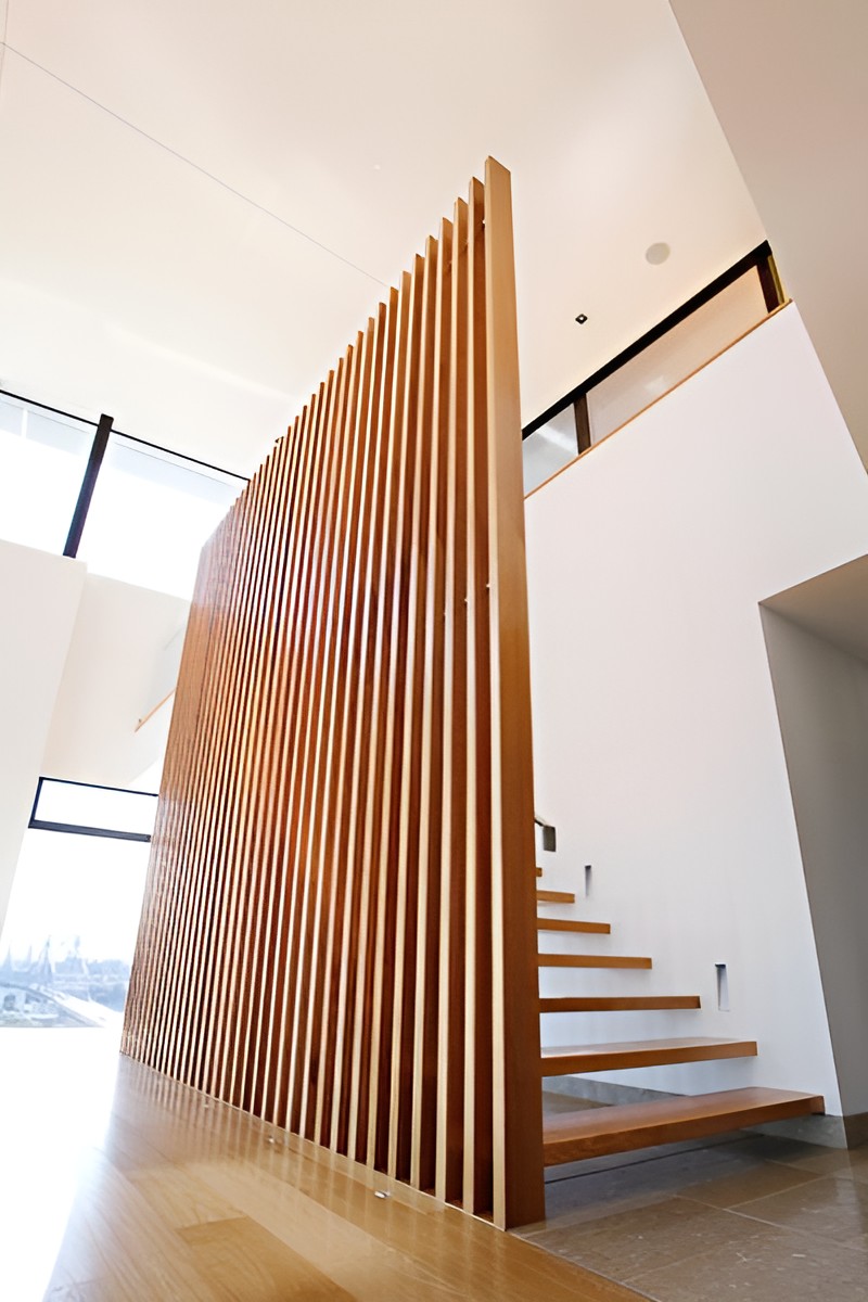 Floor to ceiling balustrades Stair Railing Ideas