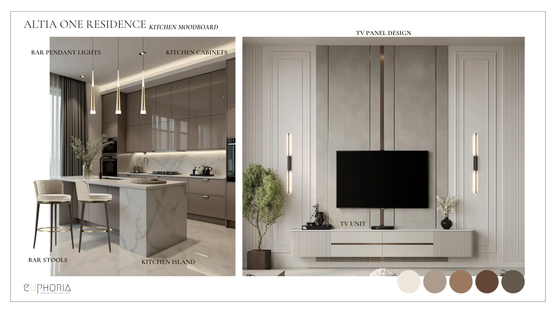 altia one moodboard kitchen