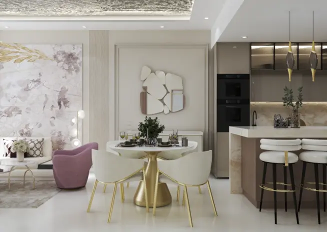 altia one residence dining kitchen