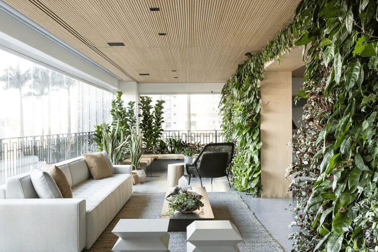 apartment design ideas biophilic design low maintenance indoor greenery