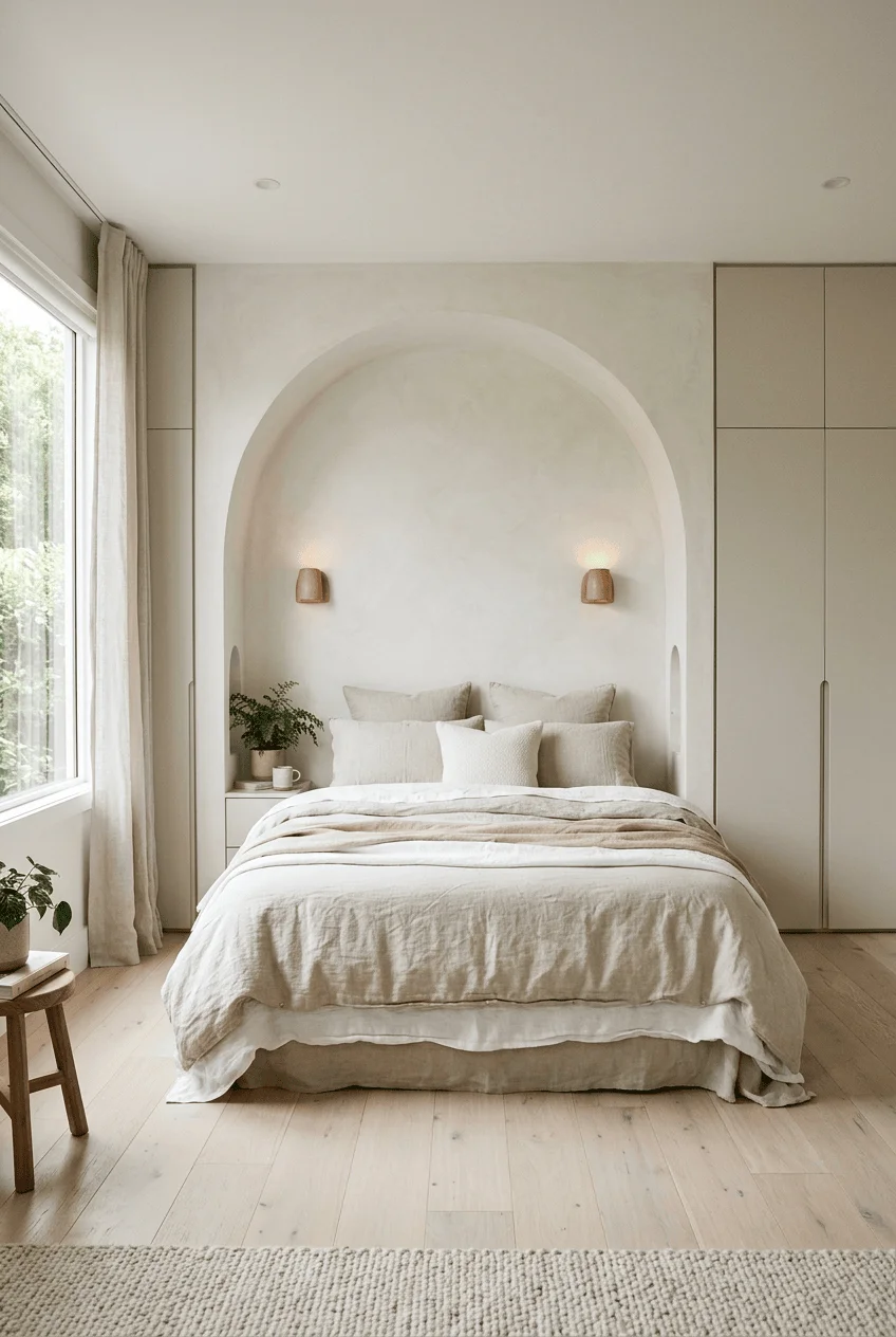arched-bedside-niche-bedroom-design