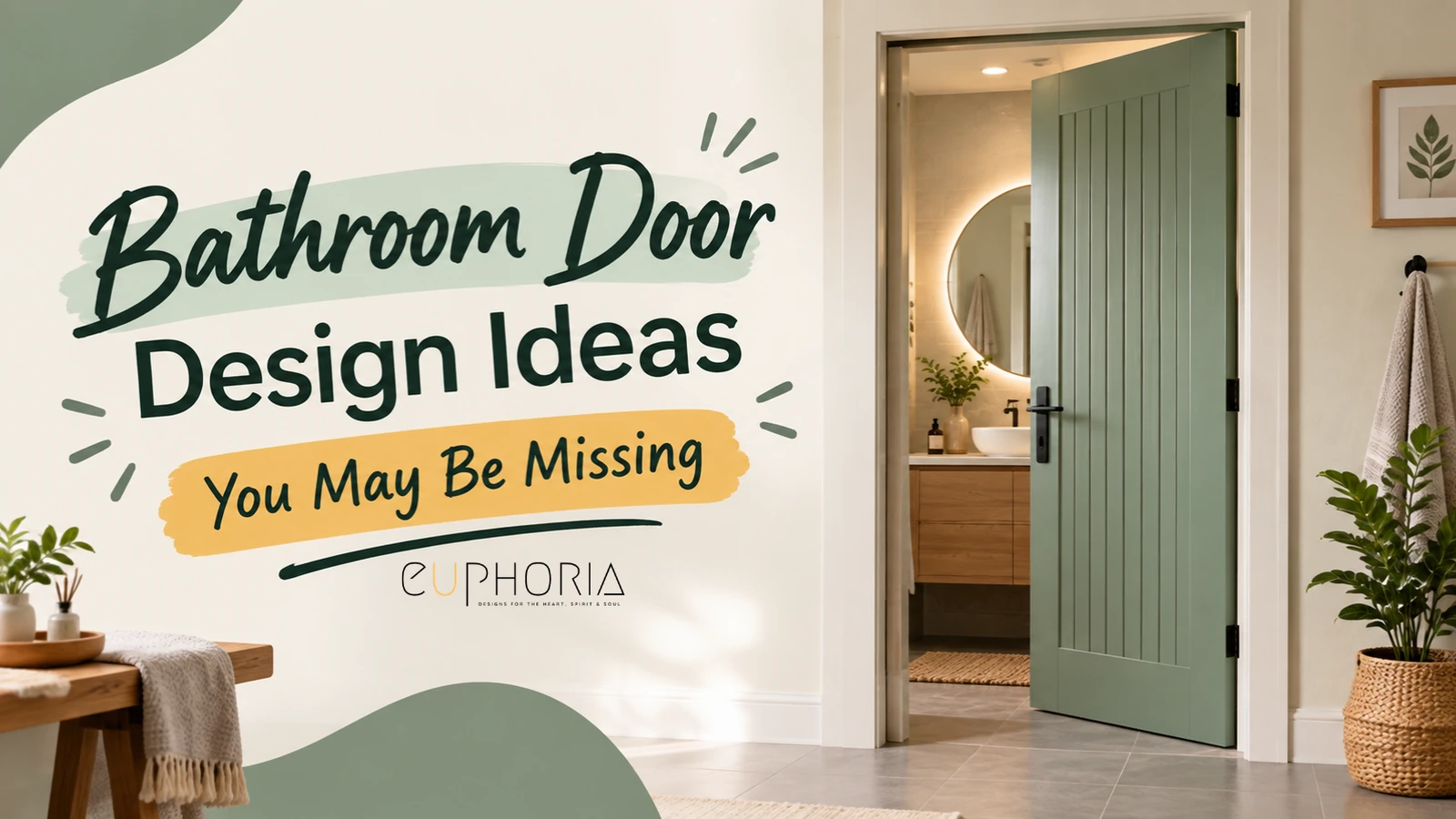 Bathroom Door Design Ideas You May Be Missing