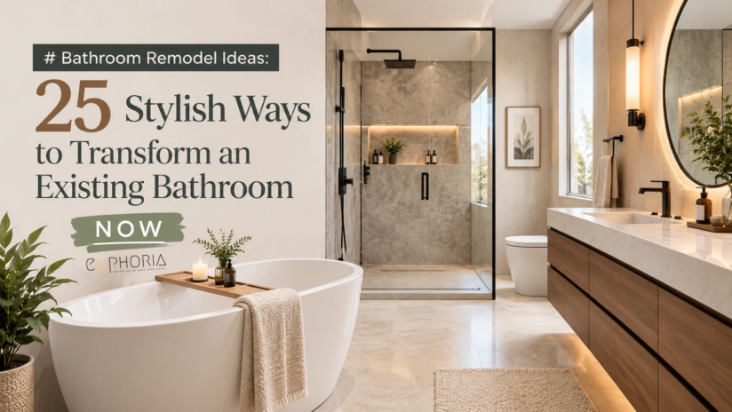 Bathroom Remodel Ideas: 25 Stylish Ways to Transform an Existing Bathroom