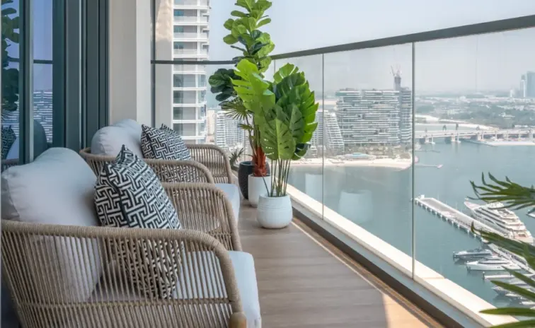 beachfront balcony