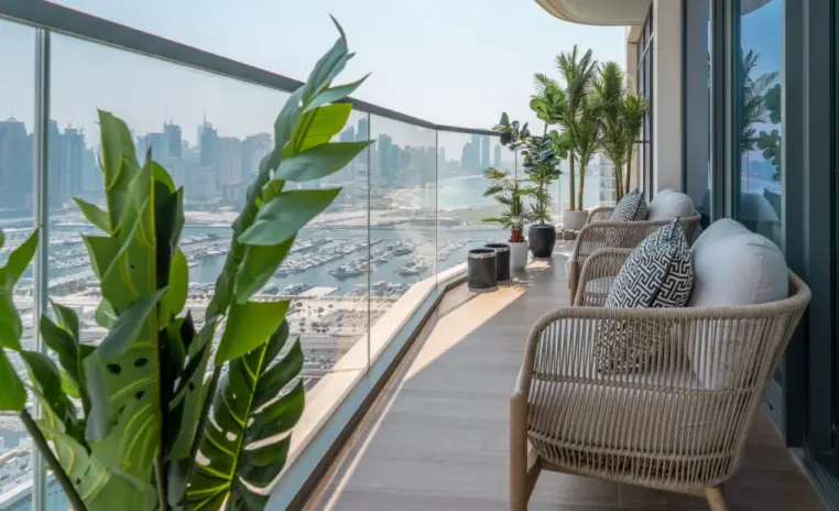 beachfront balcony