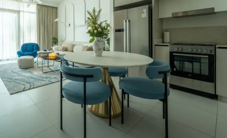 Kitchen and dining