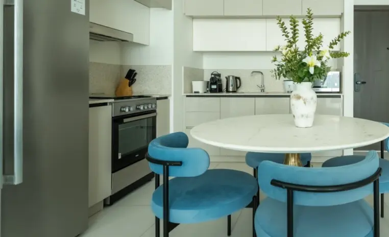 Kitchen and dining