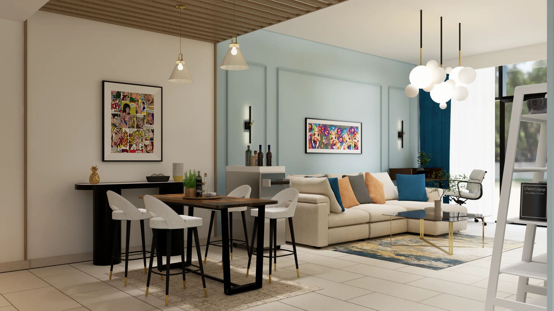 Beige & Breeze Home interior view