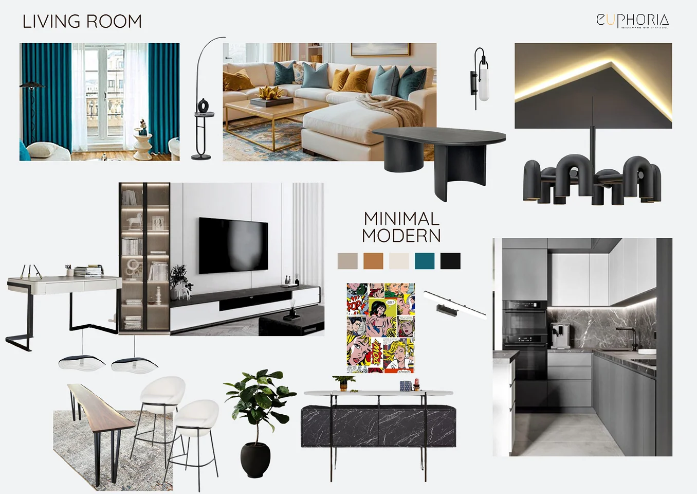 beige breeze moodboard