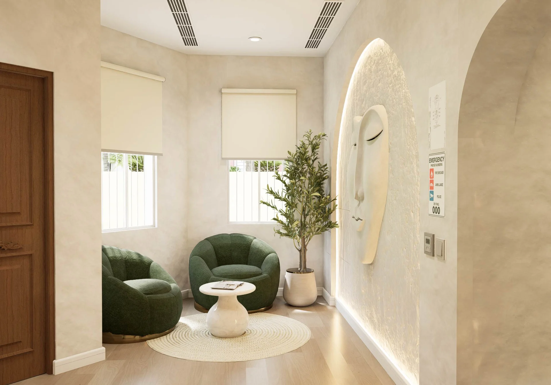 bionix clinic commercial interior design service in dubai