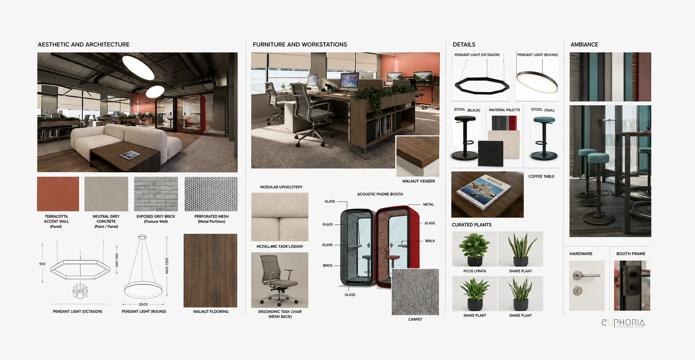 blank space studio mood board interior design