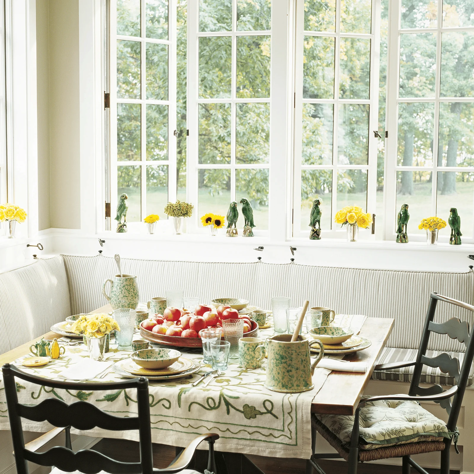 cosy breakfast space with natural light