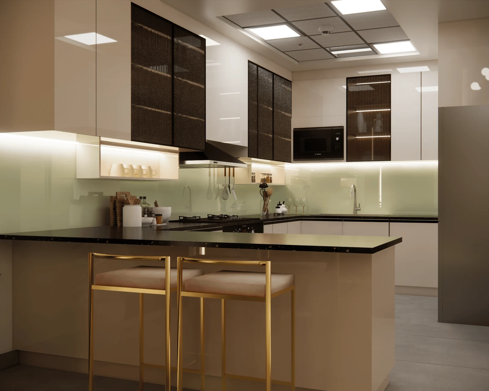 breakfast nook ideas kitchen with double seating island
