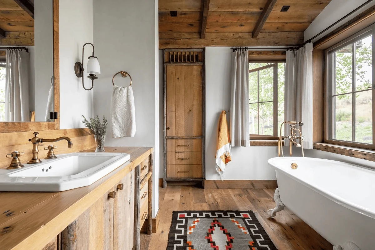 cabin bathroom