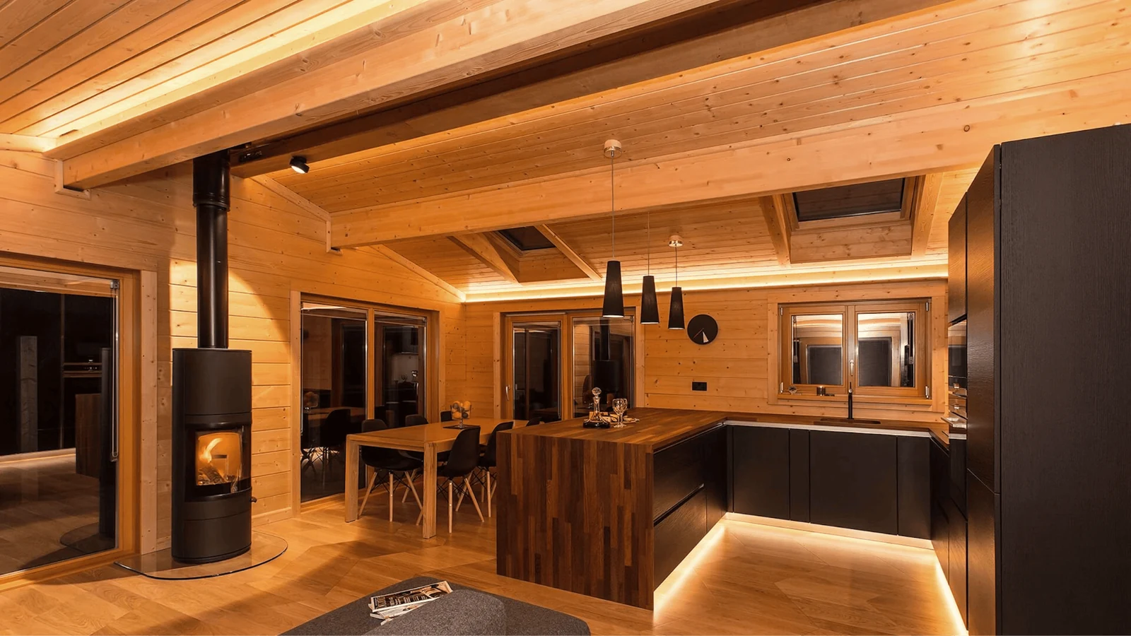 layer the lighting before adding more decor cabin interior design