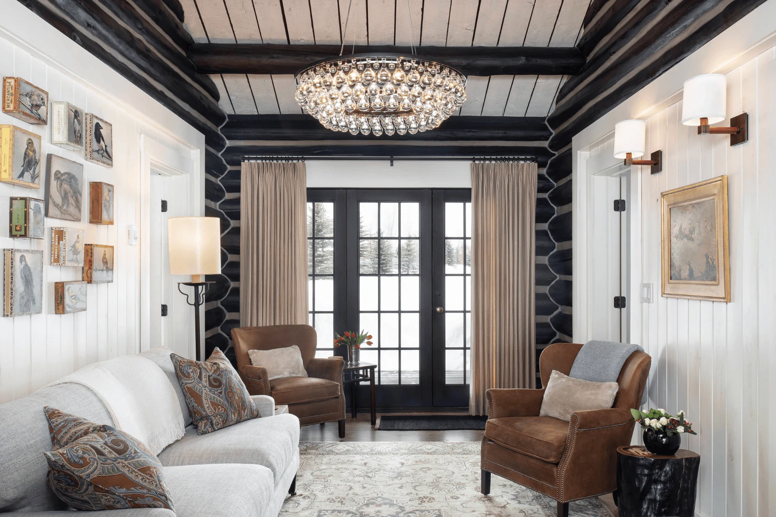 cabin living room