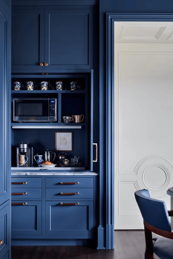 turn one slim cabinet into a whole morning station coffee bar ideas