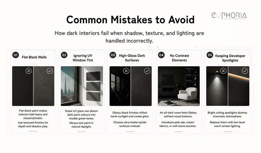Common Mistakes to Avoid When Creating Nordic Noir Interiors