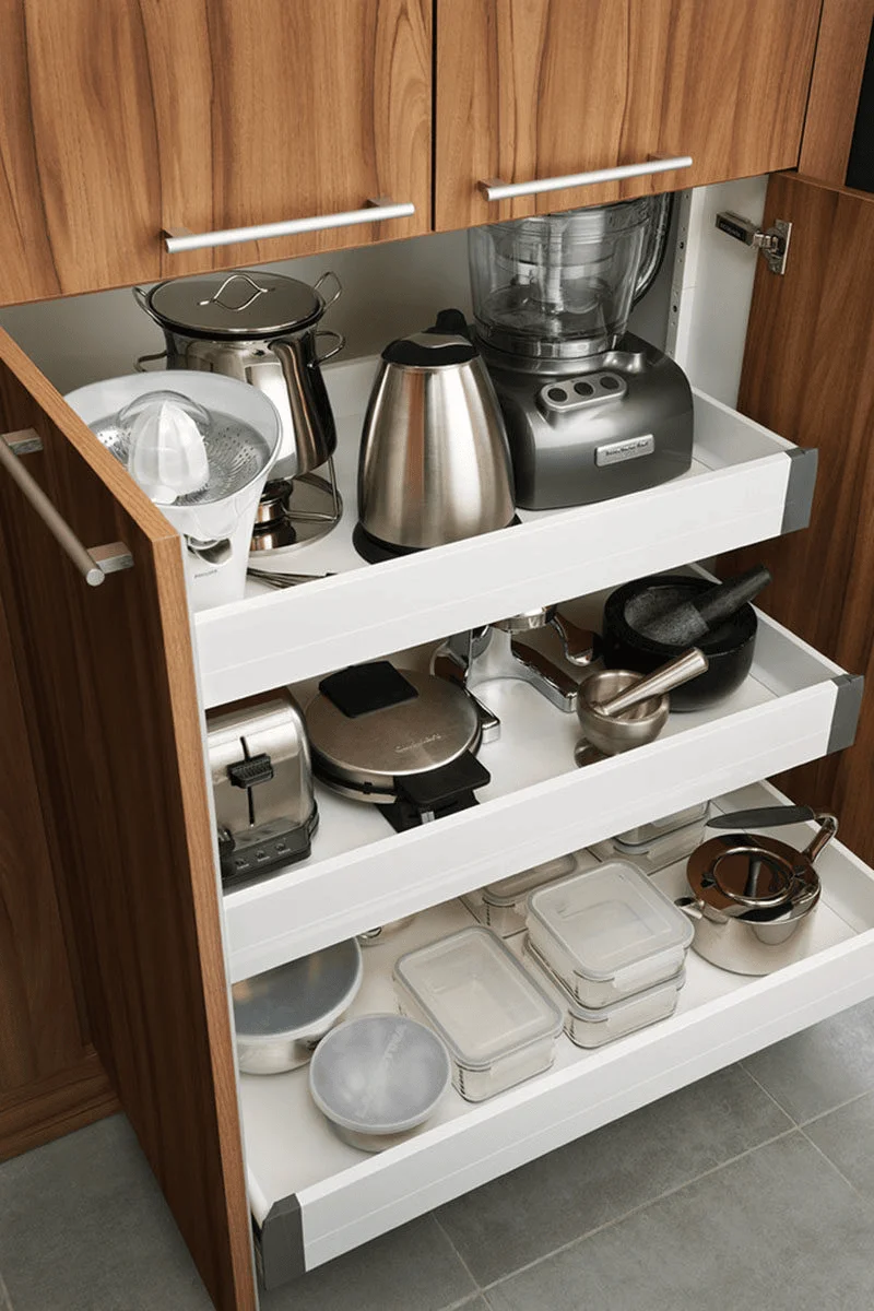 cooking appliance drawer