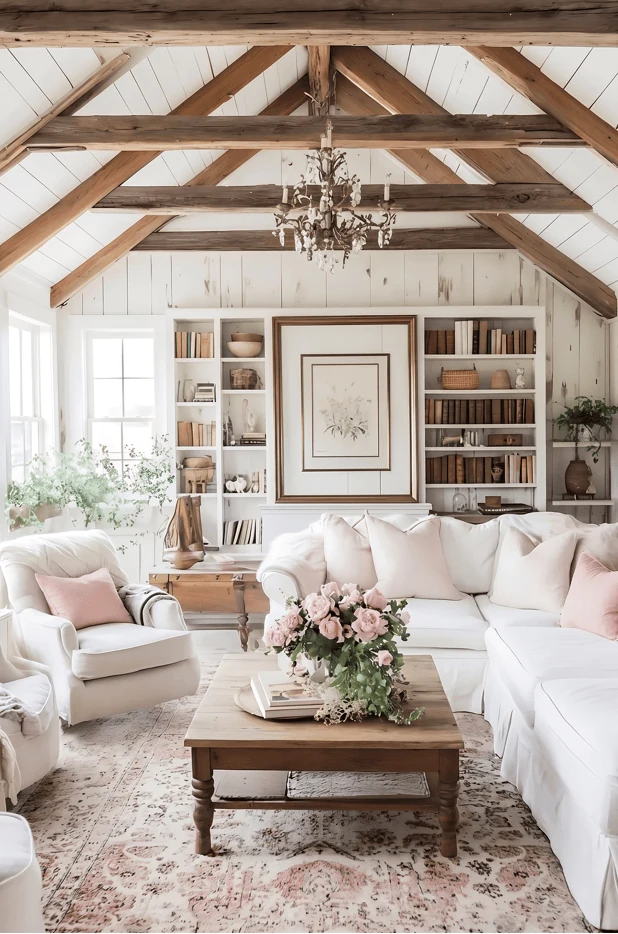 add open shelving without turning it into clutter cottagecore style