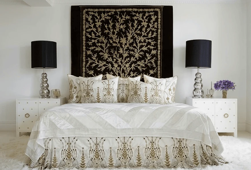 couple bedroom design cost effective luxury the tapestry headboard alternative