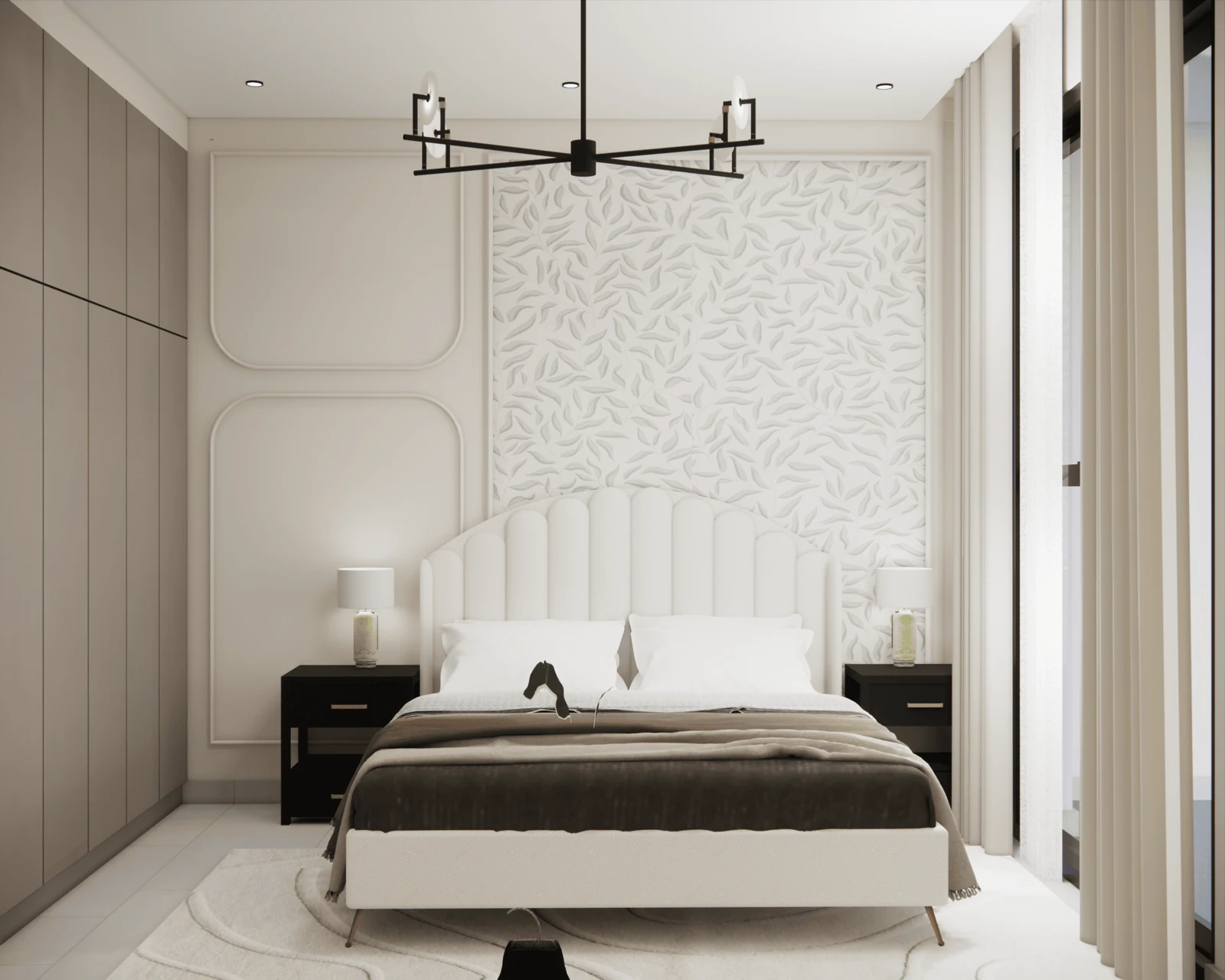 couple bedroom design smart savings a refined and neutral palette