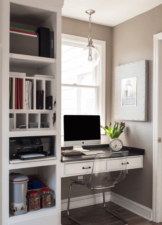 Decorate With Indoor Plants home office wall decor