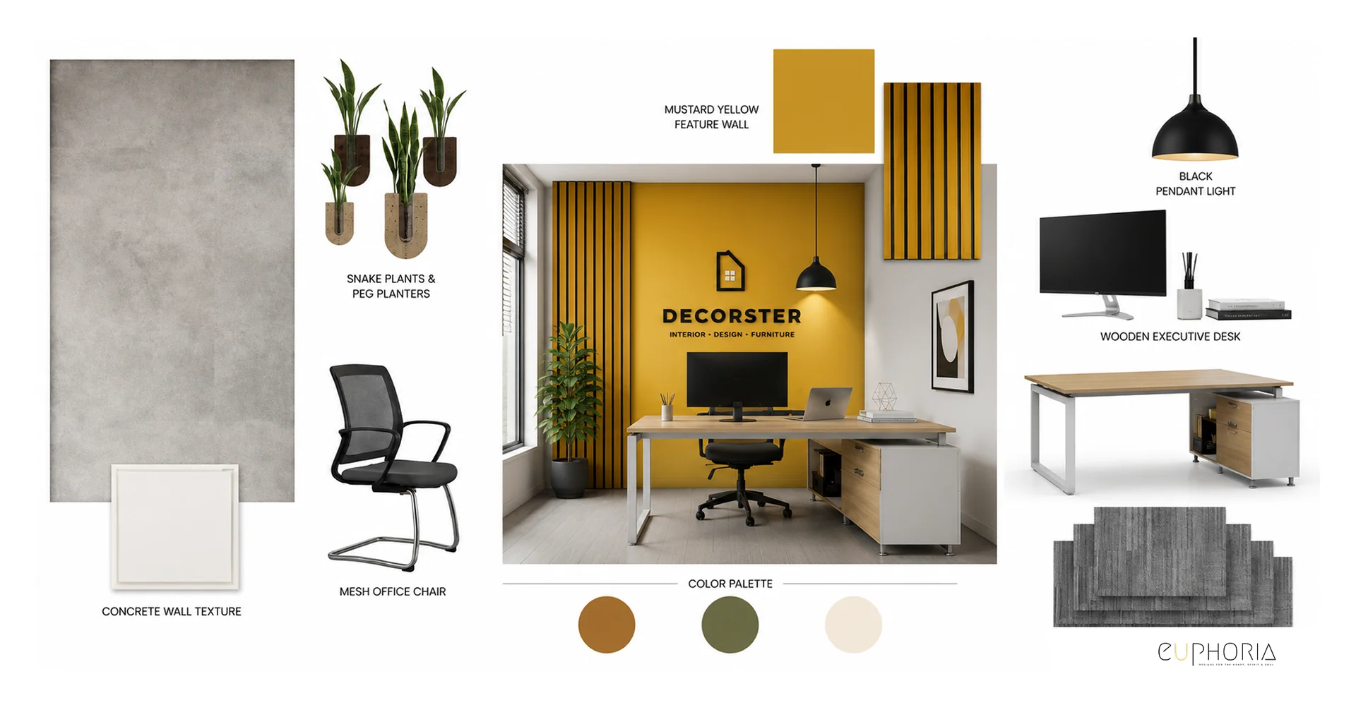 decorster office moodboard