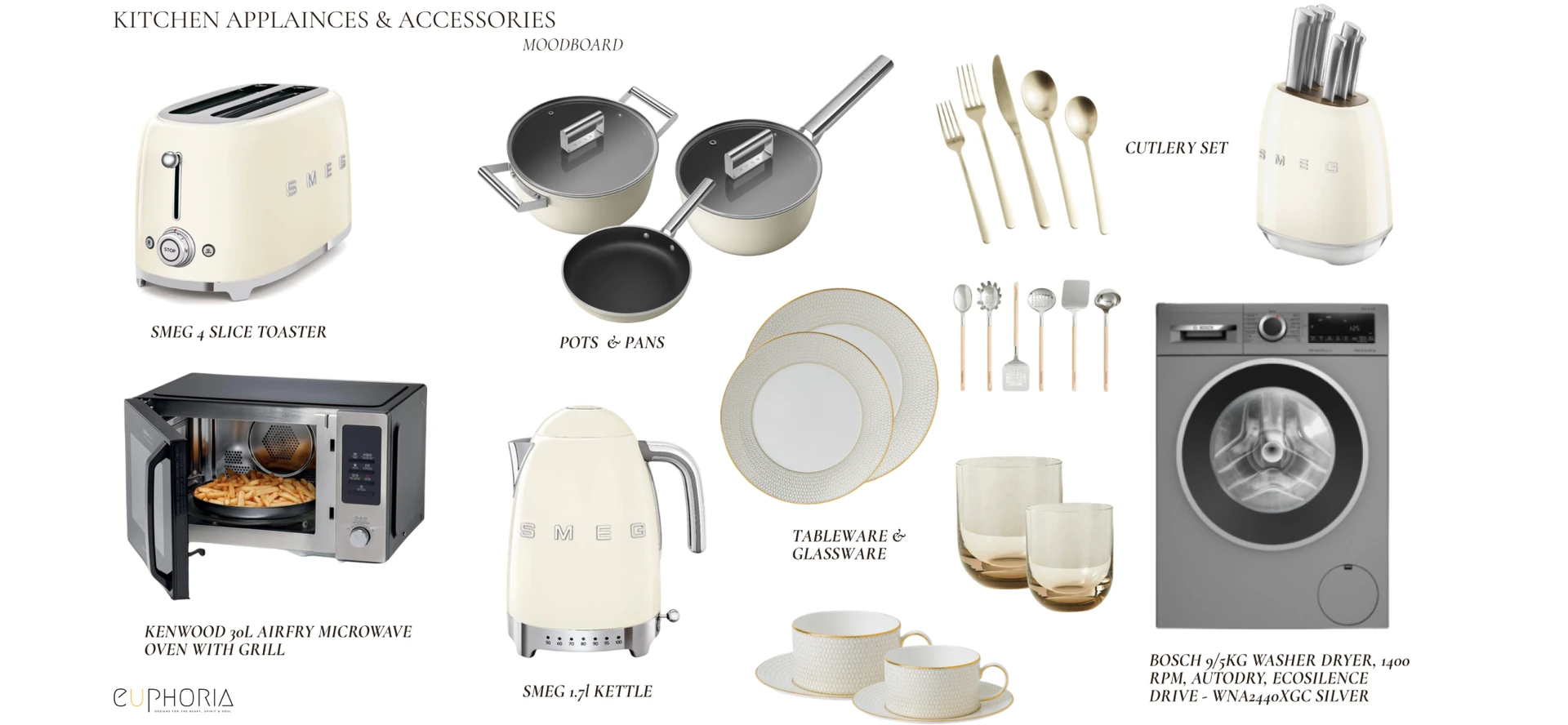 Eden House mood board for the 1BHK apartment design palette