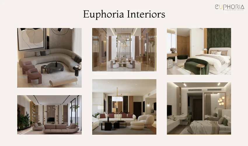 Euphoria Interiors top 10 interior design companies in dubai