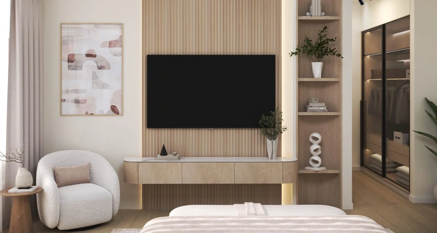 Designed bedroom Dubai
