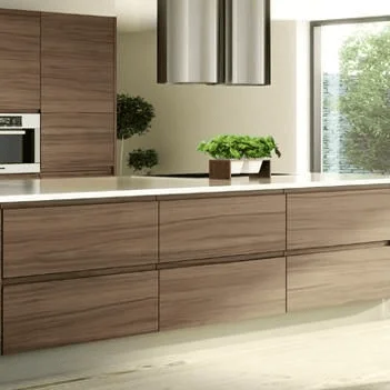 handleless cabinetry for minimalist kitchen