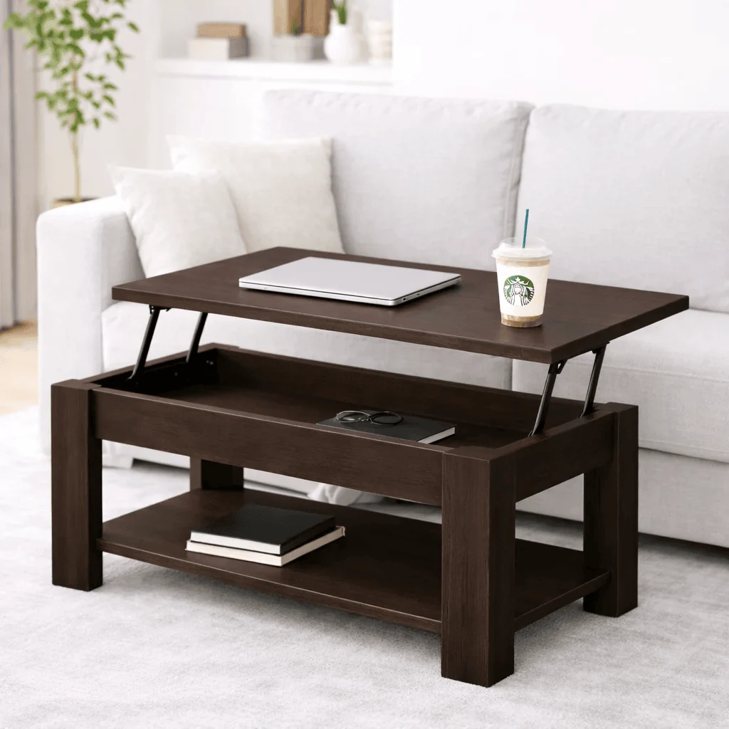 coffee tables with lift up storage