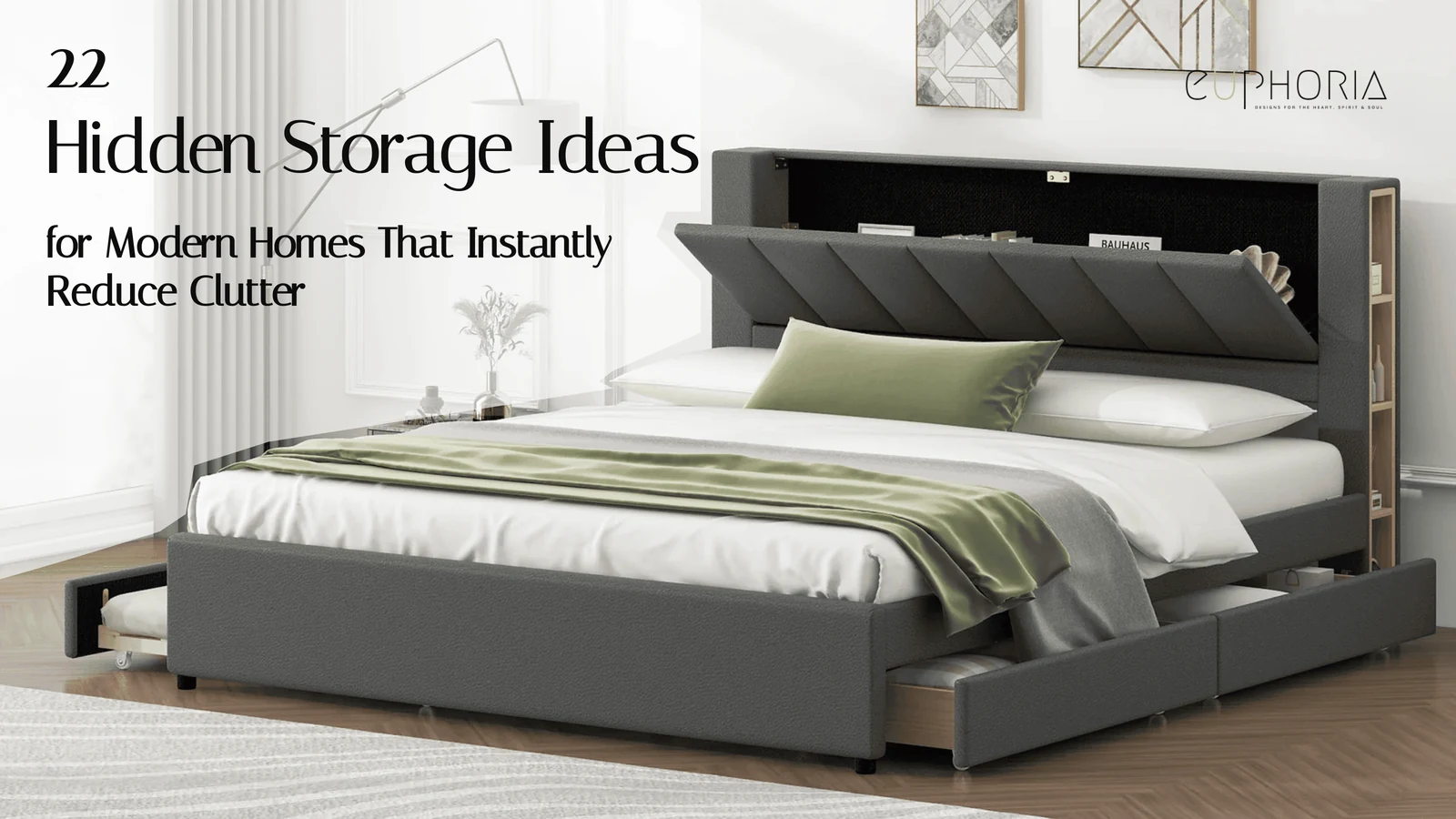 22 Hidden Storage Ideas for Modern Homes That Instantly Reduce Clutter