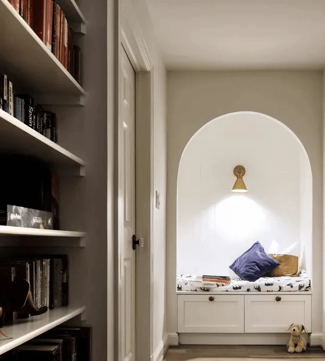 alcove reading nooks home library
