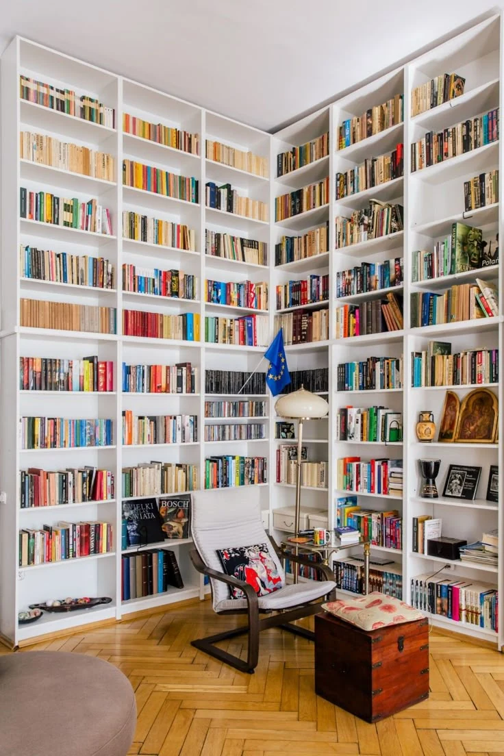 floor to ceiling modern libraries home library