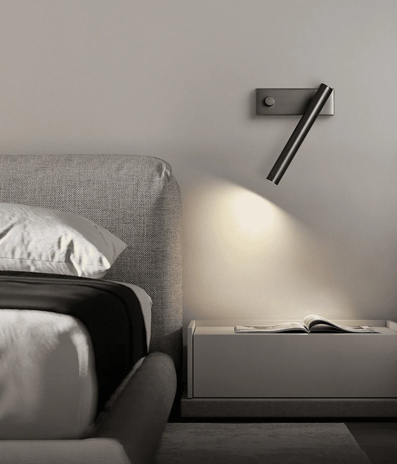 Adjustable bedside lamps Trendy wall lights brighten your home