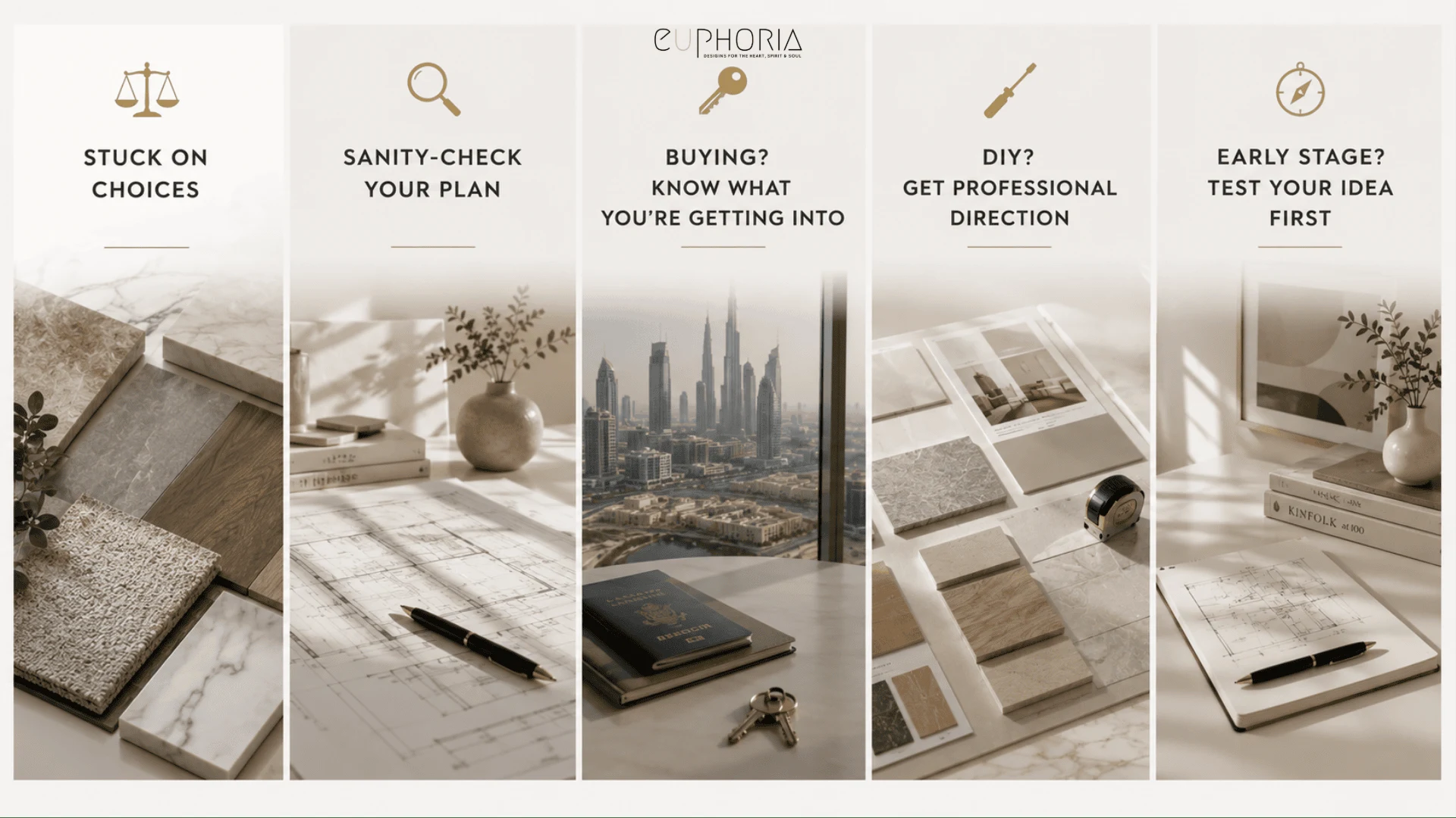 Interior design consultant services for planning, buying, DIY guidance, and design decisions.
