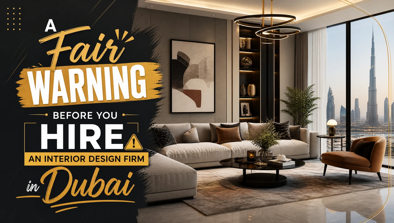 Warning Before You Hire an Interior Design Company