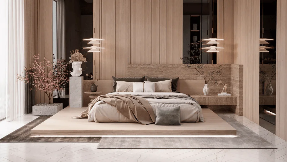 Japandi Bedroom Design Ideas