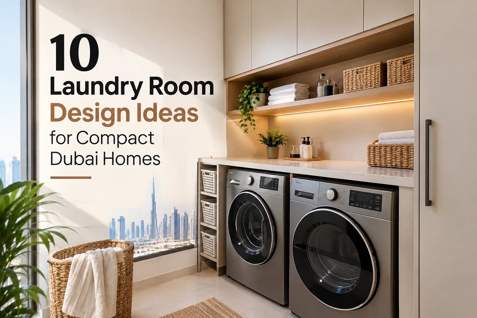10 Laundry Room Design Ideas for Compact Dubai Homes