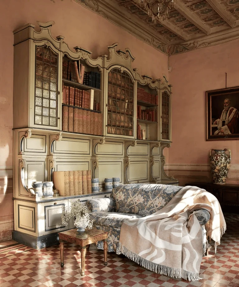 choose pale wood furniture over heavy dark pieces light academia decor