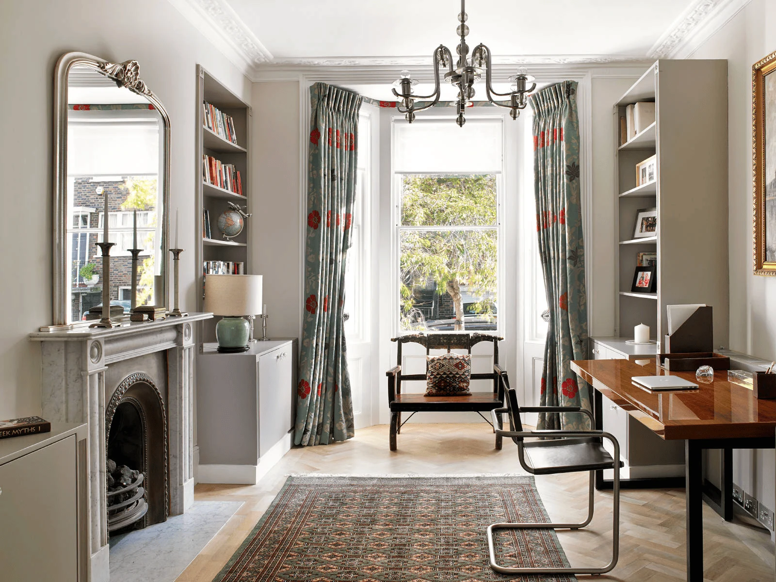turn your work desk into a light academia home office